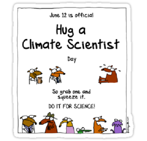 hug a scientist