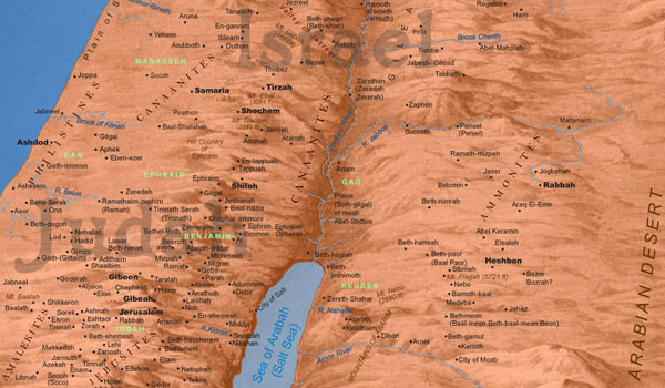 map.biblical.israel