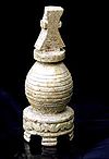 6th C chess piece in
 Butrint, Albania