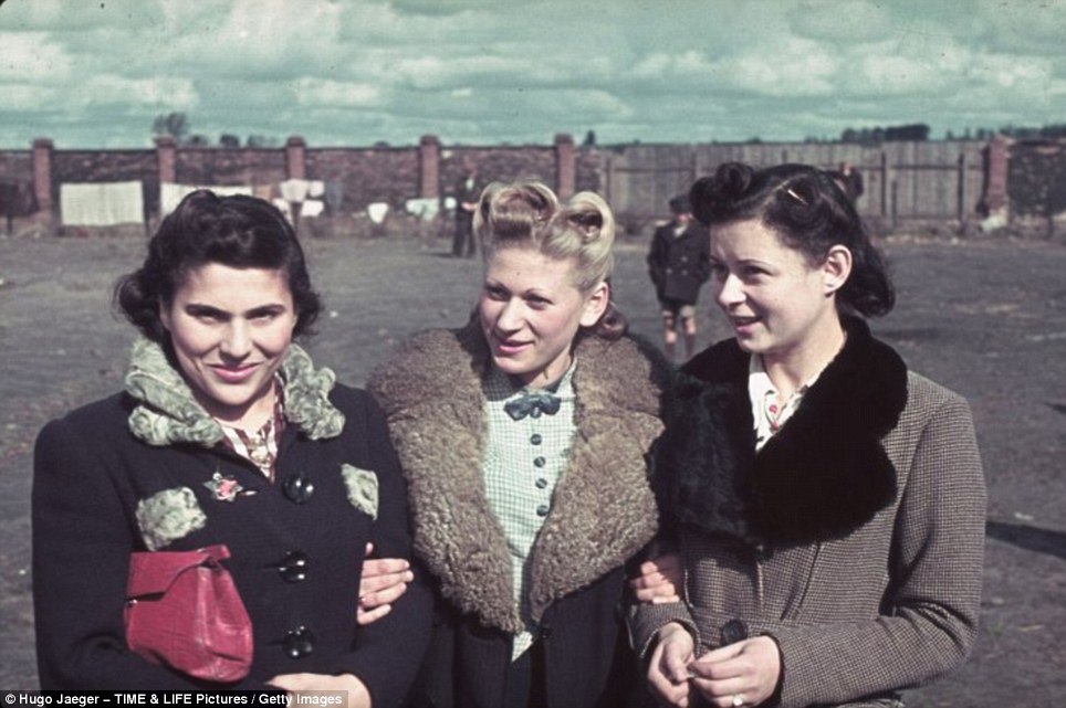 Three Girls In Coats