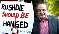 hang rushdie poster