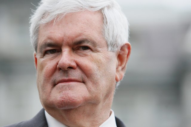 newt gingrich young. Newt Gingrich (Associated