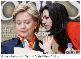 Huma and Hillary