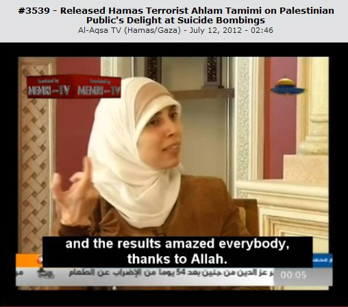 Terrorist on t.v.