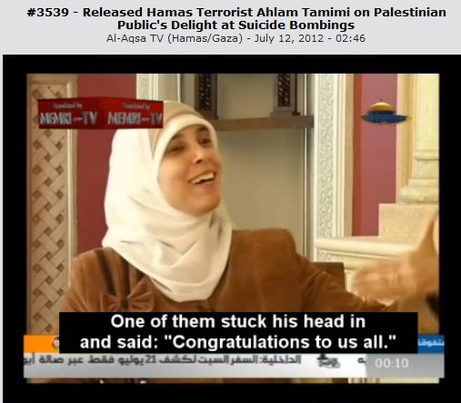 Terrorist on t.v.