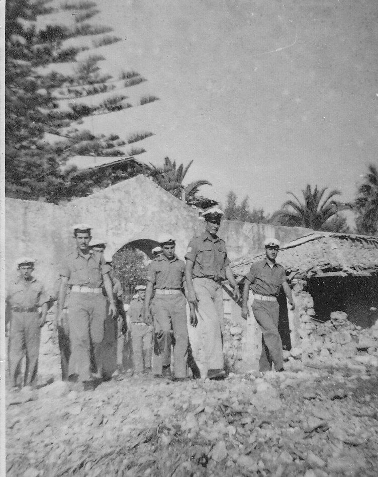 Israeli soldiers operating on the island (Kefalonia - Aug, 1953)