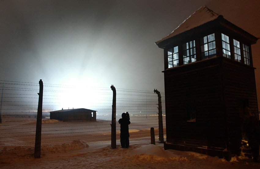 Auschwitz watch tower