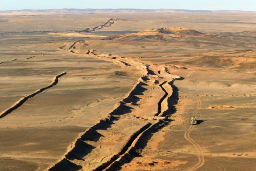 Morocco's berm wall