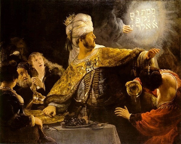 Rembrandt Belshazzar