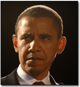 When criticized, Obama's soul can be seen in his eyes. 