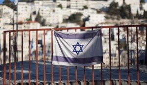 A settlement in East Jerusalem.