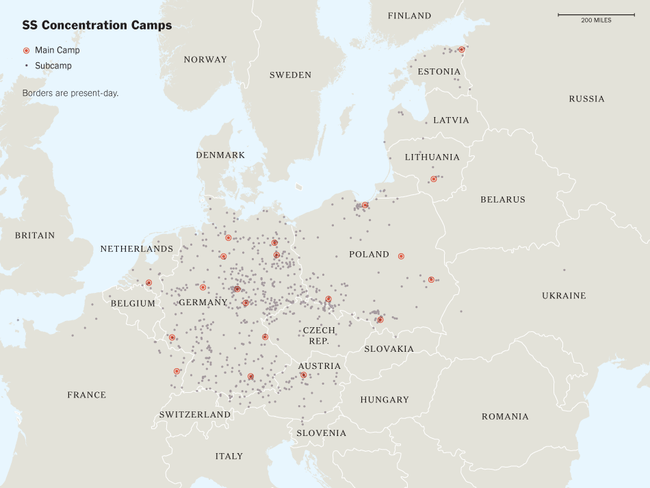 concentration camps.