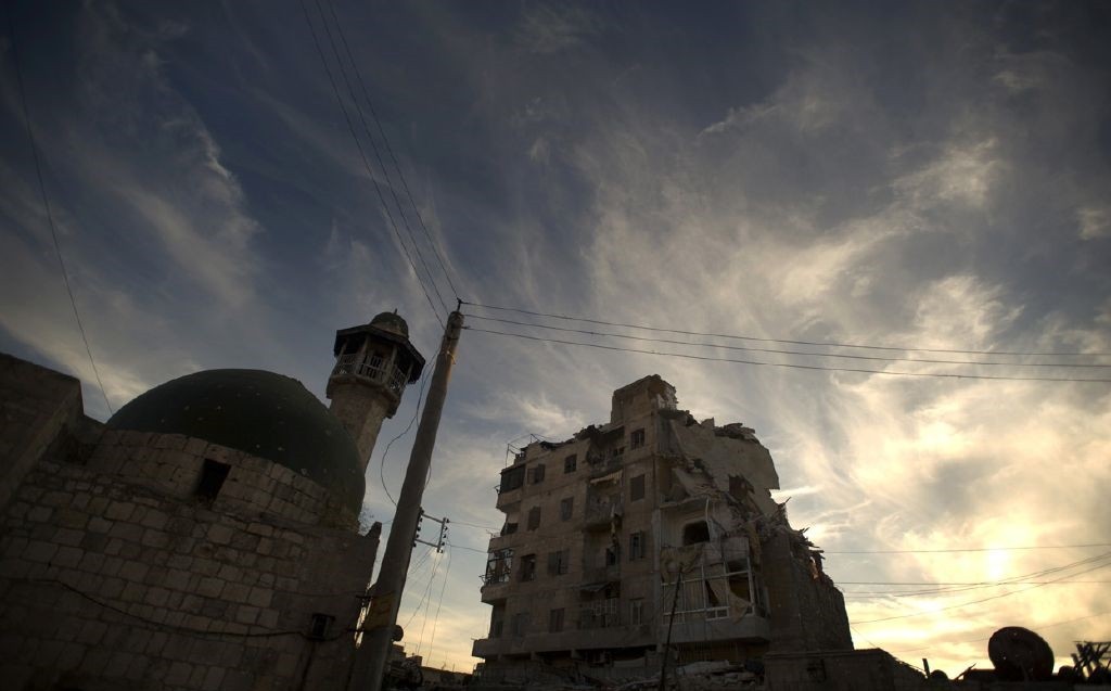 aleppo ruins