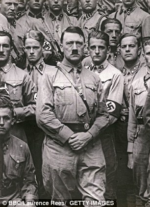 hitler. nazi group.
