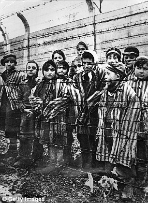jewish children in concentration camp