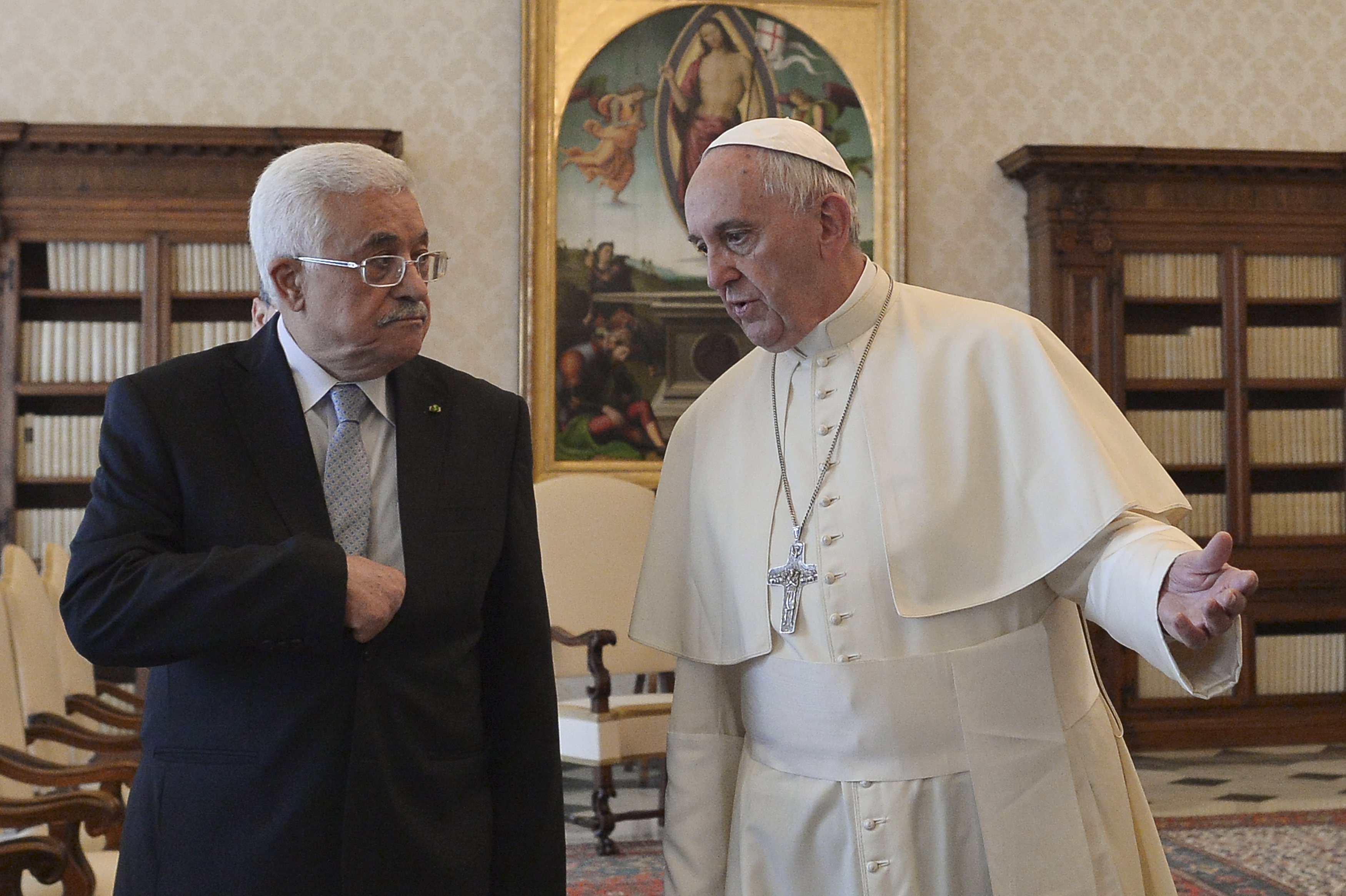 pope and abbas