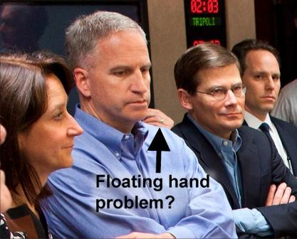 floating hand