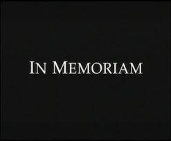 grief in memoriam