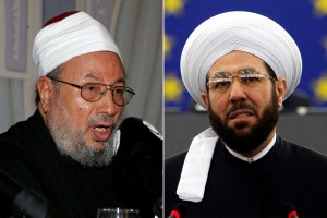 preacher Qaradawi and Hassoun