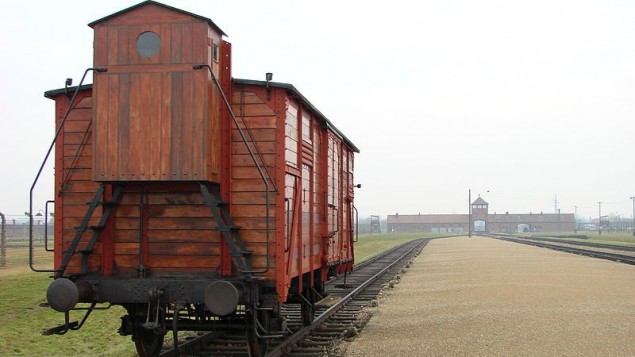 Judenrampe platform at Auschwitz