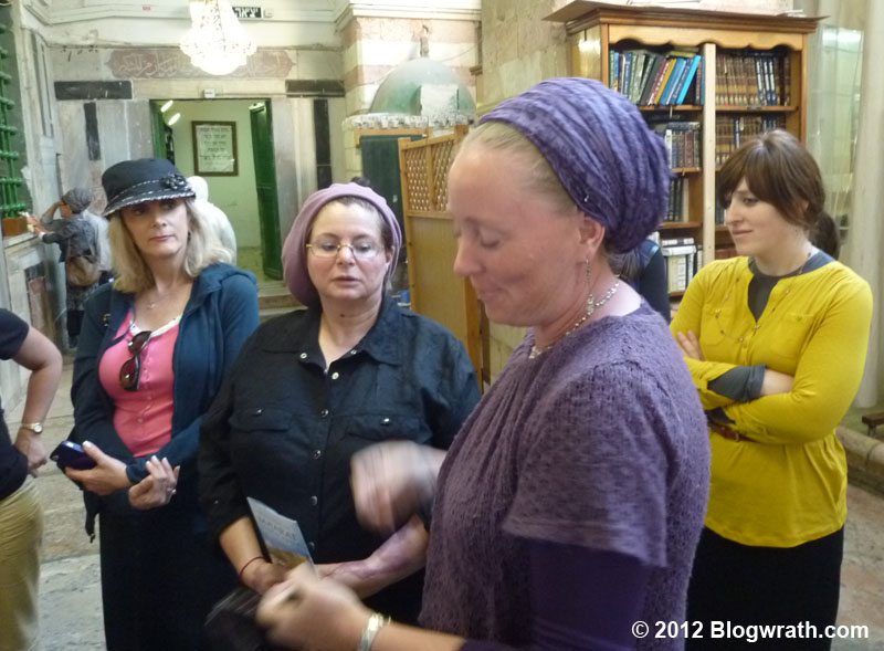 At the Tomb of the Patriarchs