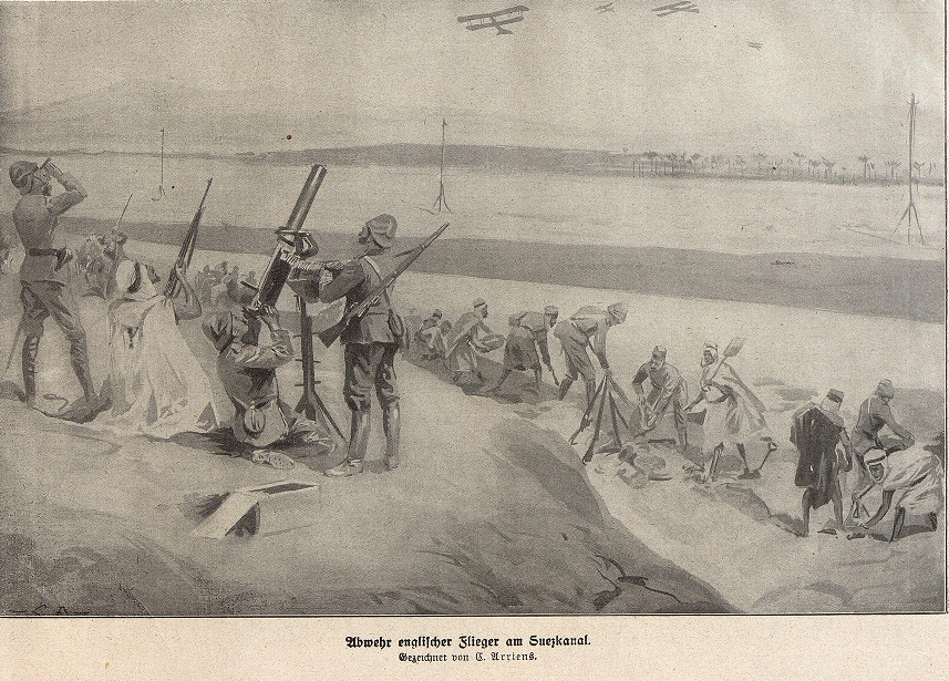 turks firing  guns